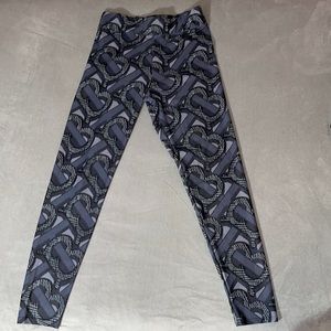 Size Small, Fitted Original Burberry Leggings